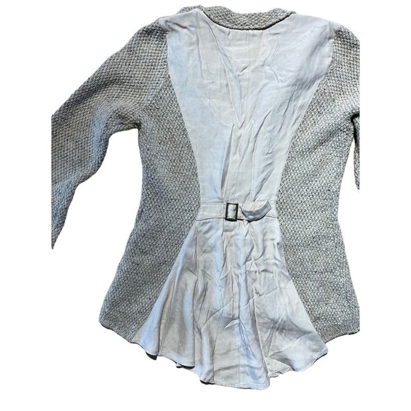 Anthropologie Angel of the North Tweed/Wool Zip Blazer/Jacket. Women's XS - Picture 5 of 7